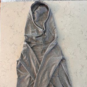 Lululemon Split Pullover Heathered Light Grey / Seal Gray - Sz Med